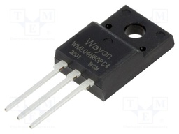 Transistor: N-MOSFET; WMOS™ C4; unipolar; 600V; 1.6A; Idm: 7A; 18W