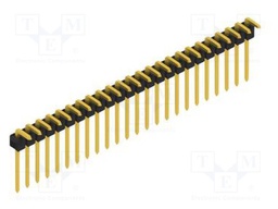 Connector: pin strips; pin header; male; PIN: 24; 2.54mm; THT; 1x24