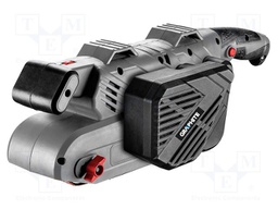 Belt sander; electric; 900W; 230VAC; 75x533mm; 400m/min