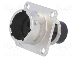 Connector: circular; Series: RT360; socket; male; PIN: 3; IP67