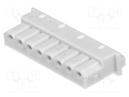 Plug; wire-board; female; SPOX; 2.5mm; PIN: 8; w/o contacts; 250V