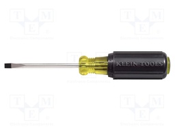 Screwdriver: standard; slot; SL 3/16"; Blade length: 76mm