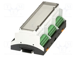 Enclosure: for DIN rail mounting; Y: 89.7mm; X: 161.6mm; Z: 60.7mm