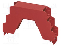 Upper housing; red; ME 22,5; X: 22.6mm; Y: 102mm; Z: 60.15mm