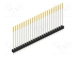 Connector: pin strips; pin header; male; PIN: 24; 2.54mm; THT; 1x24