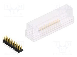 Connector: pin strips; pin header; male; PIN: 20; 2.54mm; SMT; 2x10