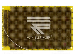 Board: universal; double sided,prototyping; W: 100mm; L: 160mm