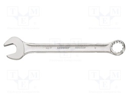 Wrench; bent,combination spanner; 1/4"; tool steel; 100mm