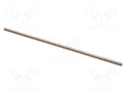 Busbar; 16mm2; Poles: 4; 690VAC; 690VDC; Inom: 80A; No.of mod: 14