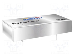 Converter: DC/DC; 15W; Uin: 18÷75V; Uout: 5.1VDC; Iout: 3A; 2"x1"