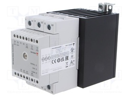 Relay: solid state; 3-phase; Switch.method: proportional; IP20