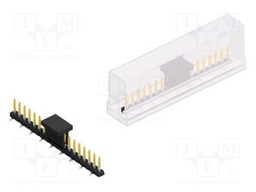 Connector: pin strips; pin header; male; PIN: 18; 2mm; SMT; 1x18