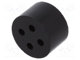 Insert for gland; with metric thread; Size: M16; IP54; Holes no: 4