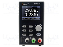 Power supply: programmable laboratory; Channels: 1; 0÷60VDC; 300W
