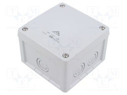 Enclosure: junction box; IP66,IP67,IP69; grey; Cover colour: grey