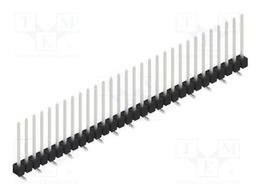 Connector: pin strips; pin header; male; PIN: 30; 2.54mm; SMT; 1x30