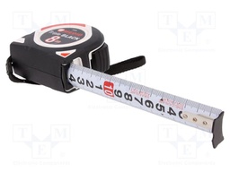 Measuring tape; L: 8m; Width: 25mm; Enclos.mat: ABS,elastolan
