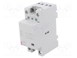 Contactor: 4-pole installation; NC x2 + NO x2; 230VAC; 25A; DIN; R