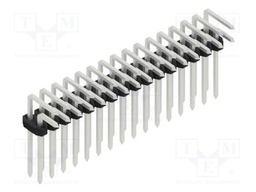 Connector: pin strips; pin header; male; PIN: 32; 2mm; THT; 2x16