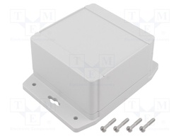 Enclosure: multipurpose; X: 104mm; Y: 106mm; Z: 62mm; 1555F; ABS; grey