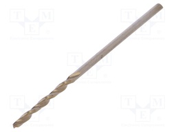 Drill bit; for metal; Ø: 1.3mm; L: 38mm; HSS; Working part len: 16mm