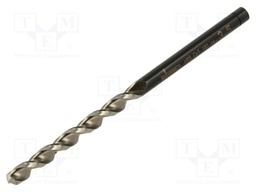 Drill bit; for metal; Ø: 3.5mm; L: 70mm; Working part len: 39mm