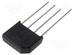 Single-phase bridge rectifier; Urmax: 100V; If: 4A; Ifsm: 120A; KBL