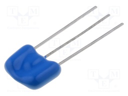 Filter: anti-interference; THT; 5A; 9x8x3.2mm; 50V; Pitch: 2.54mm