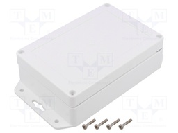 Enclosure: multipurpose; X: 150mm; Y: 100mm; Z: 45mm; ZP; ASA; white