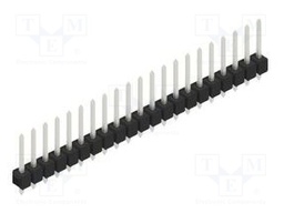 Connector: pin strips; pin header; male; PIN: 21; 2.54mm; THT; 1x21