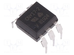 Optocoupler; THT; Channels: 1; Out: transistor; Uinsul: 5.3kV; DIP6