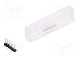 Connector: pin strips; pin header; male; PIN: 6; 2.54mm; SMT; 1x6