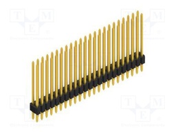 Connector: pin strips; pin header; male; PIN: 46; 1.27mm; THT; 2x23