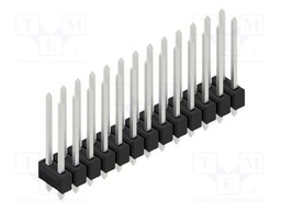 Connector: pin strips; pin header; male; PIN: 26; 2.54mm; THT; 2x13
