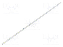 LED strip; 12V; white cold; W: 10mm; L: 500mm; CRImin: 80; 120°; D: 3mm