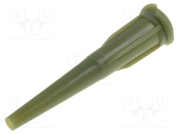 Needle: plastic; 1.25"; Size: 14; straight; 1.6mm