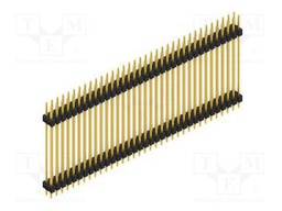 Connector: pin strips; pin header; male; PIN: 70; 2.54mm; THT; 2x35