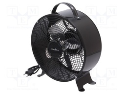 Fan: AC; 20W; 220÷240V; Ø: 250mm; Len: 1.5m; 335x265x110mm; black