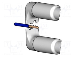 Tip; for thermal stripping of wires; 26AWG; 0.4mm
