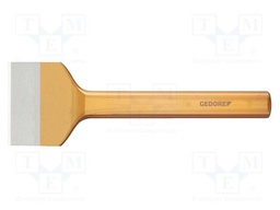 Chisel; Tipwidth: 80mm; Chrom-vanadium steel; L: 250mm