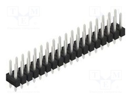 Connector: pin strips; pin header; male; PIN: 36; 2.54mm; THT; 2x18