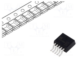 IC: PMIC; DC/DC converter; Uin: 8÷40V; Uout: 1.23÷37V; 3A; TO263-5