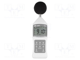 Sound level meter; LCD; Sound level meas: 30÷130dB; 0.0315÷8kHz