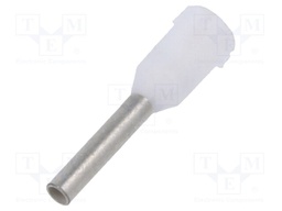 Tip: bootlace ferrule; 0.75mm2; crimped; for cable; insulated