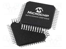 IC: dsPIC microcontroller; 512kB; 64kBSRAM; TQFP48; 3÷3.6VDC