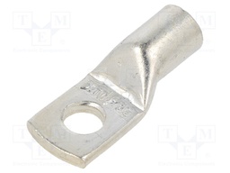 Tip: ring tube; M8; 35mm2; crimped; for cable; tinned; copper; 2AWG