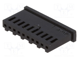 Plug; wire-board; female; AMPMODU MOD II; 2.54mm; PIN: 10