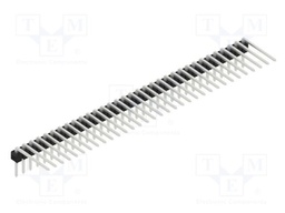 Connector: pin strips; pin header; male; PIN: 33; 2.54mm; THT; 1x33