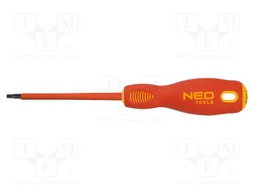 Screwdriver; insulated; hex key; TX25; 125mm; 1kVAC