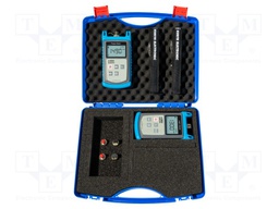 Measuring kit: fiber optic network test kit; 340x270x80mm